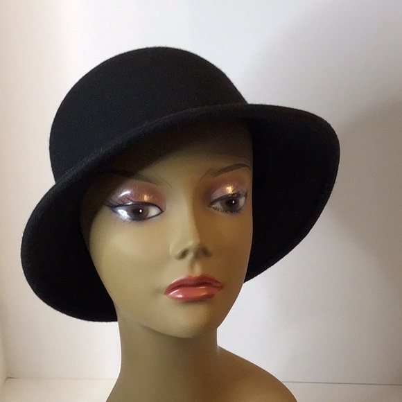 BLACK WOOL HAT - Picture 6 of 8